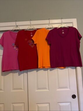 Bundle of 4 St John's Bay Tee Shirts